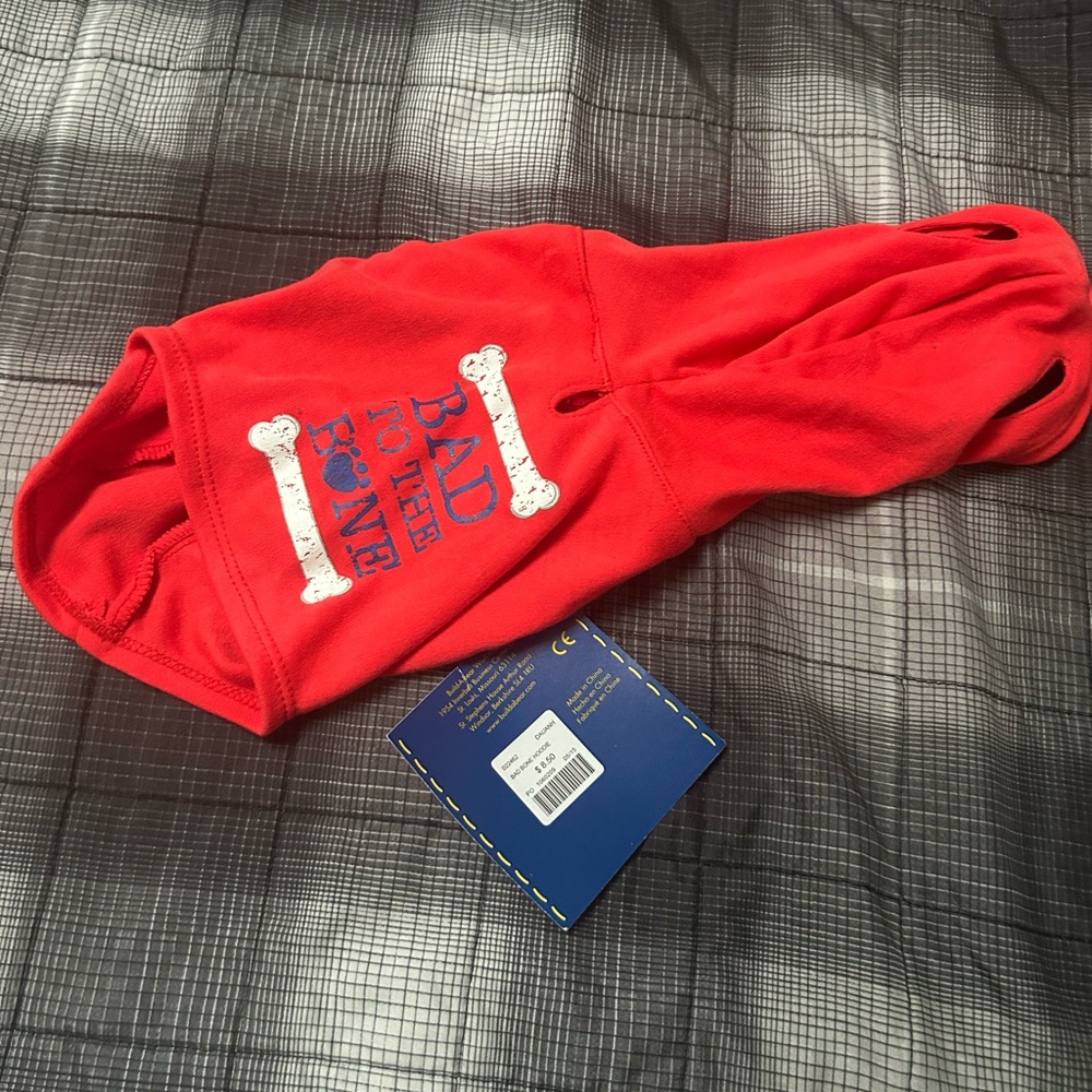 Build-a-Bear dog shirt with hoodie